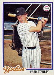 1978 Topps Baseball Cards      664     Fred Stanley